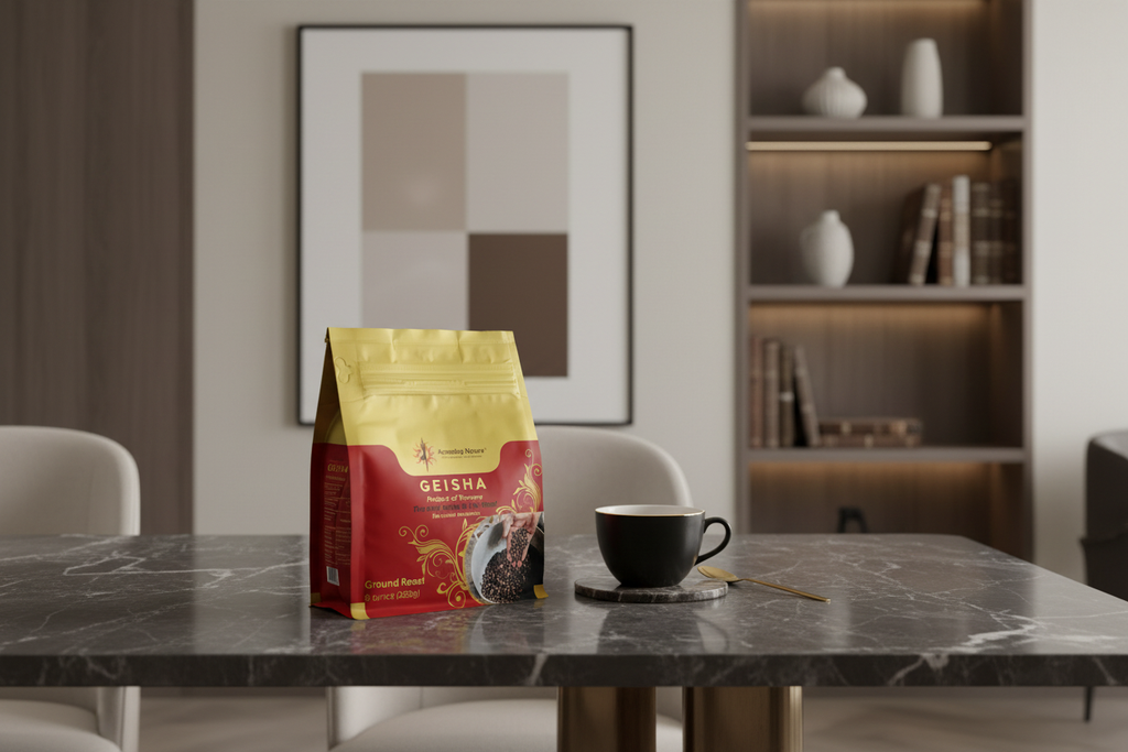 Ascending Nature Coffee Luxury Indoor Setting