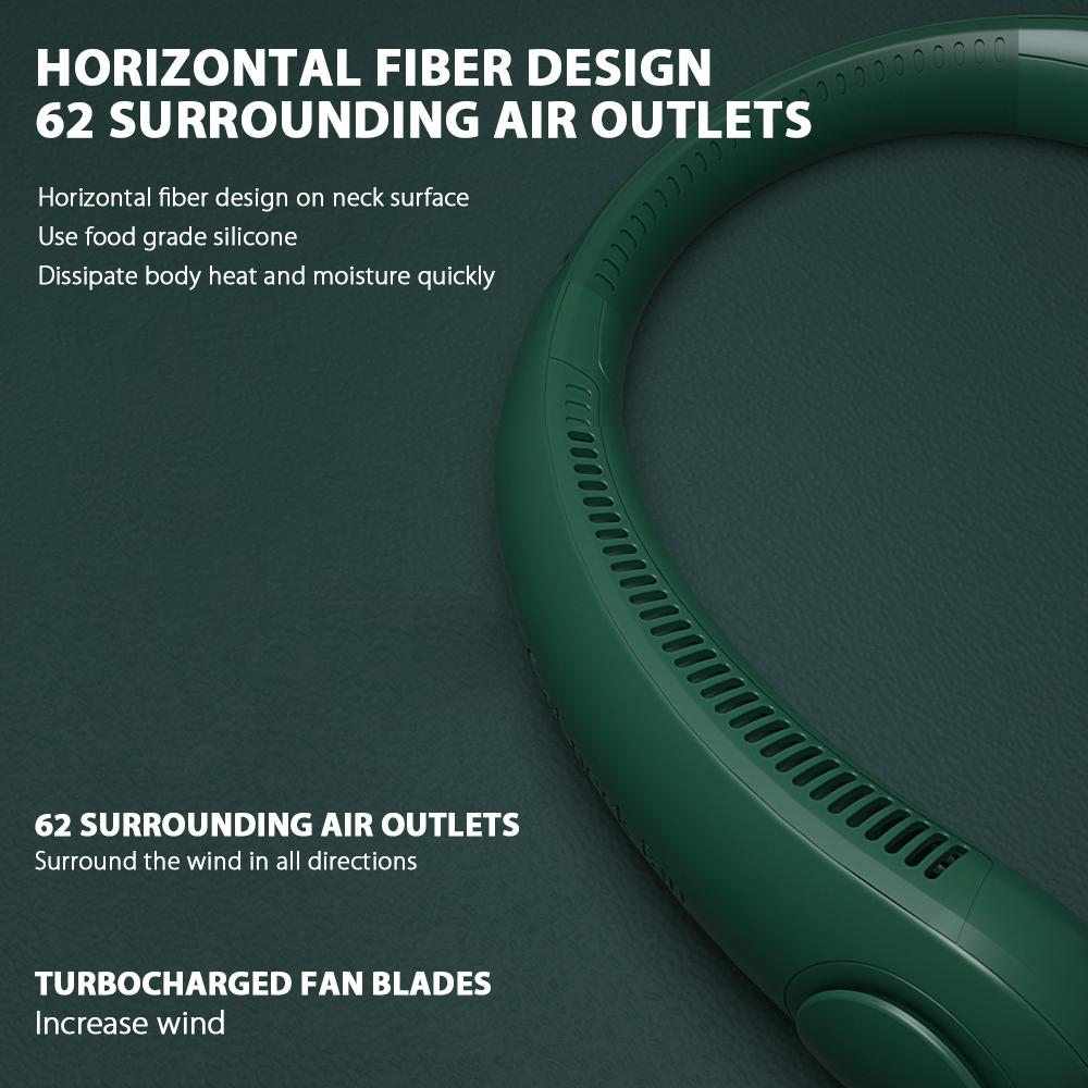 The Wearable Portable Fan