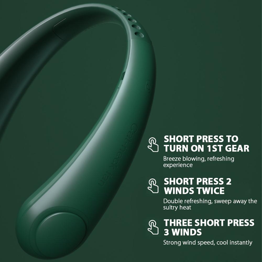 The Wearable Portable Fan