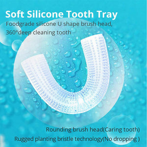 The 360° Ultrasonic  Toothbrush
