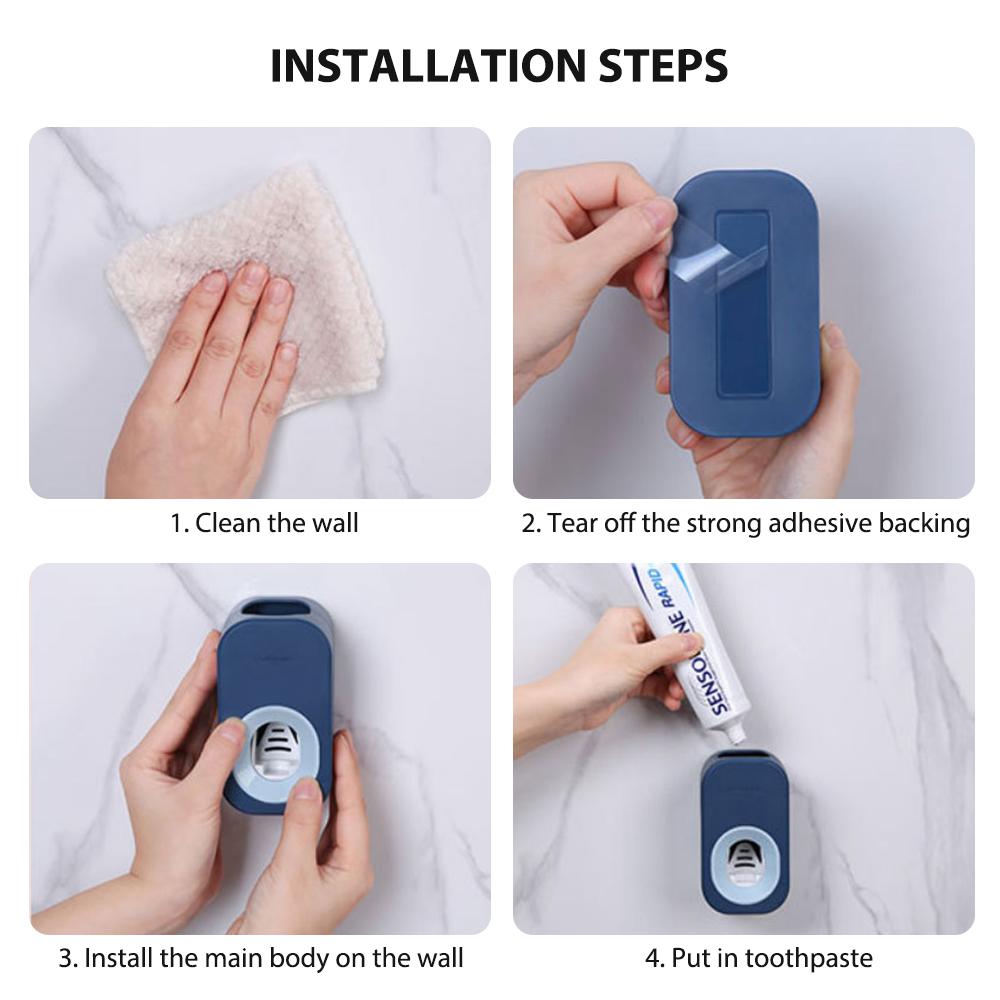 The  Hands-Free Toothpaste Squeezer