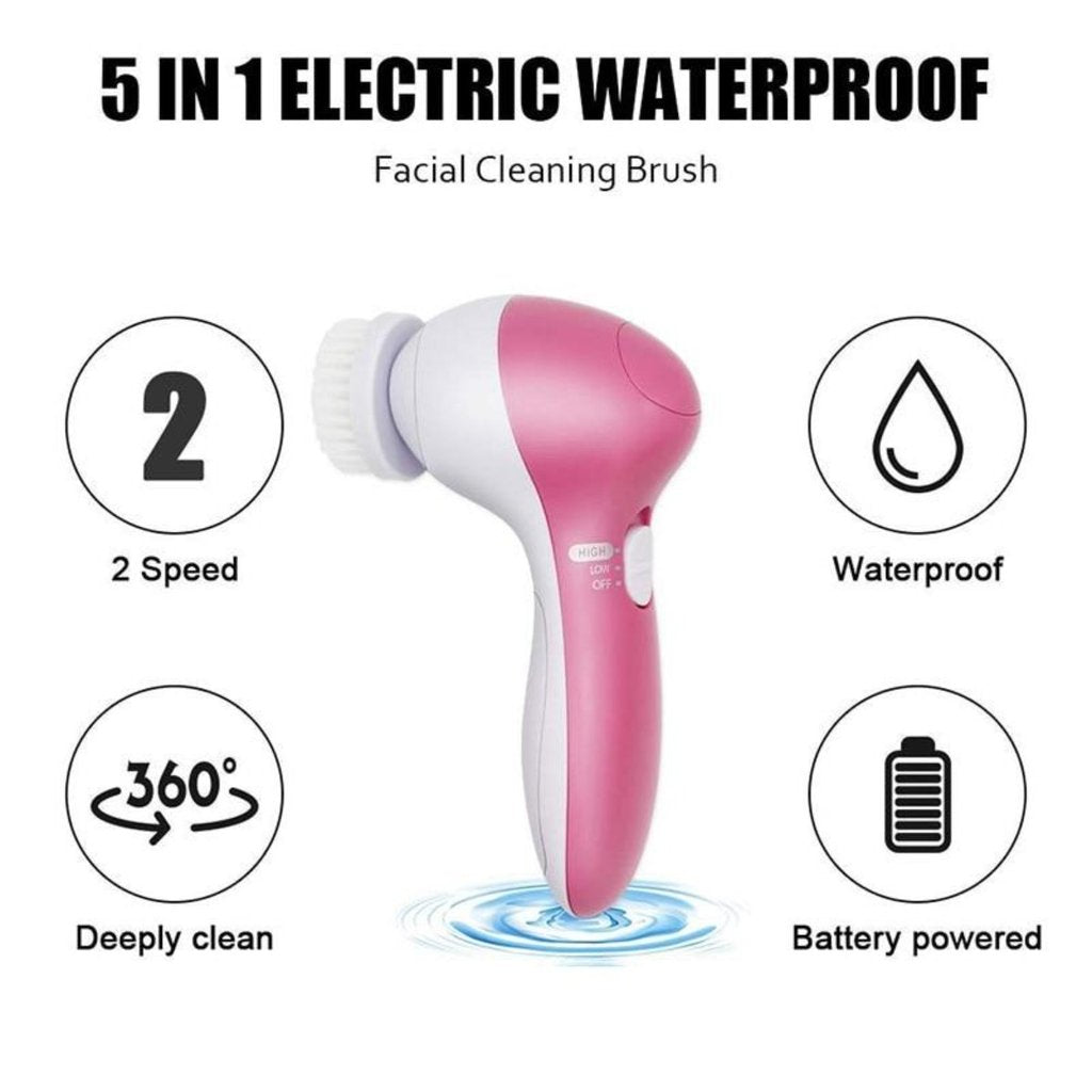 The Face Massage Cleansing Brush Set