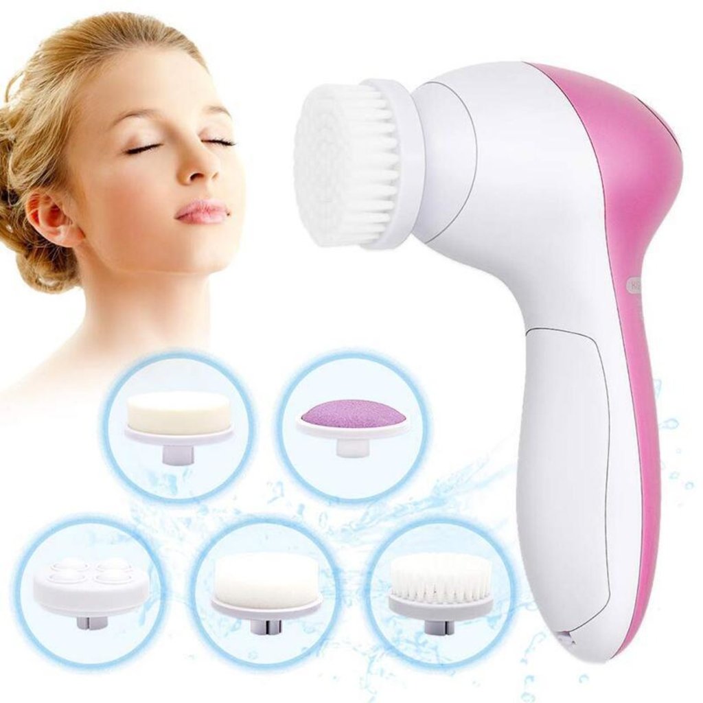 The Face Massage Cleansing Brush Set